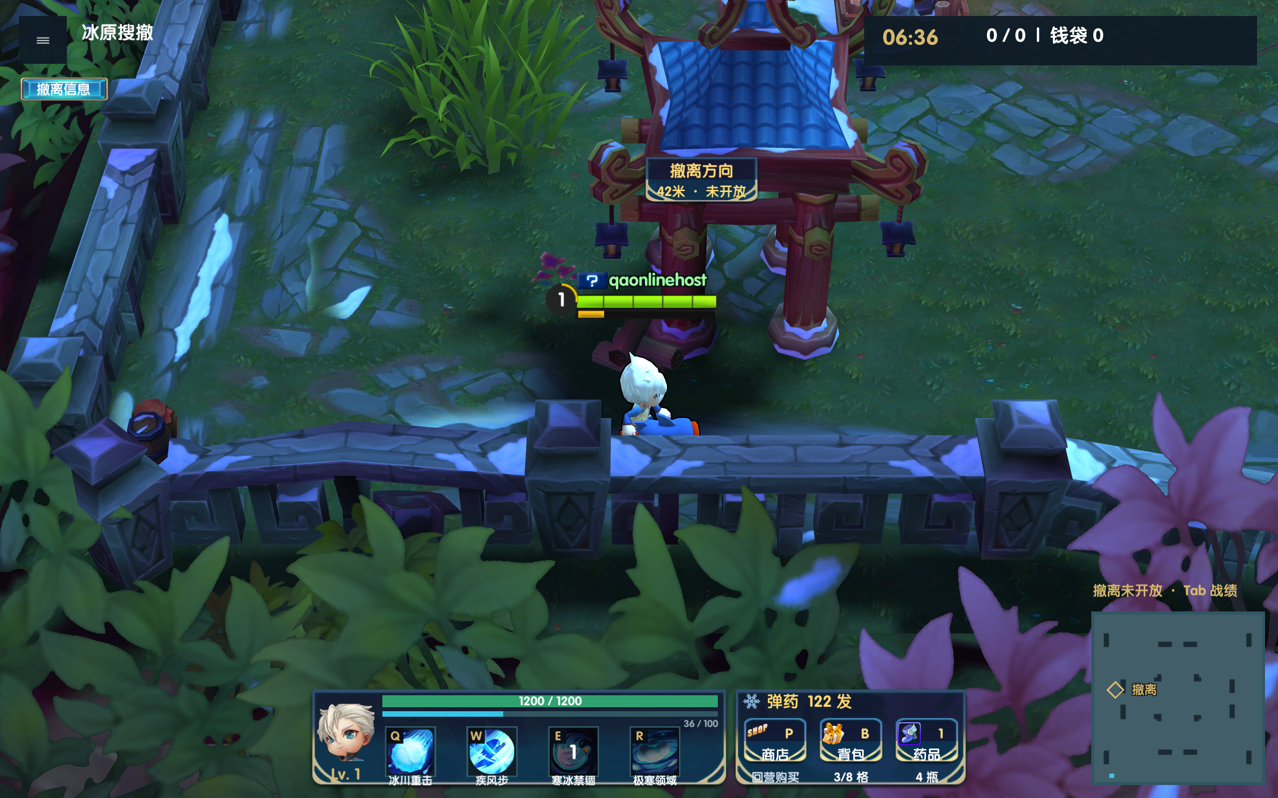 In-game footage